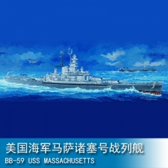 Trumpeter USS MASSACHUSETTS BB-59 1:350 Battleship 05306