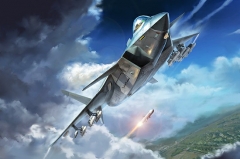 Trumpeter Chinese J-20 Mighty Dragon-Beast Mode 1:48 Fighter 05821